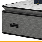 Cama Box Báu Com Colchão Resistence Espuma  D33 Pillow Top Qu