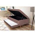 Cama Box Baú Conjugada Molas Ensacadas Solteiro Com Cama Auxi