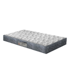 Cama Box Baú E Auxiliar Solteiro Marrom + Colchão D33 Ortobom