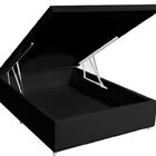 Cama Box Baú Inteiriço Blindada Viúva 1 28 X 1 88 X 0 40 Cori