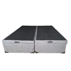 Cama Box Baú King Bipartido Suede Cinza Com Pistão A Gás - Es