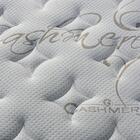 Cama Box Baú King Branca + Colchão De Molas Superlastic - Plu