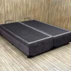 Cama Box Baú King Size Bipartido Premium 186x198x40cm