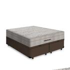Cama Box Baú Queen + Colchão Ortobom De Molas Ensacadas Airte