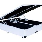 Cama Box Baú Queen Bipartido Premium 4 Amortecedores 158x198x