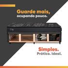 Cama Box Baú Queen Colchão Com Molas Ensacadas City Pillow To