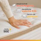 Cama Box Baú Queen Colchão Com Molas Ensacadas Real 158x198x7