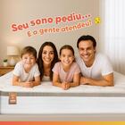 Cama Box Baú Queen Colchão Com Molas Ensacadas Real 158x198x7