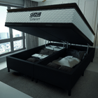 Cama Box Baú Queen Colchão Molas Pocket Ensacadas Tower 158x1