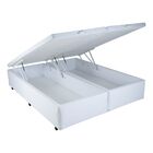 Cama Box Bau Queen Corino(1.58x1.98) Branco