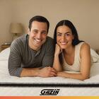 Cama Box Baú Queen Gazin Colchão Com Molas Ensacadas 158x198x