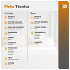 Cama Box Baú Queen Preto + Colchão Molas Ensacadas Hipersoft