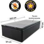 Cama Box Baú Solteirão (colchão + Box) Molas Ensacadas 97x203