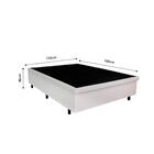 Cama Box Baú Solteirão Blindada 110x188x40cm