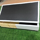 Cama Box Baú Solteiro 0 88 X 1 88 Bindada Corino Marrom