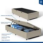 Cama Box Baú Solteiro 88 cm