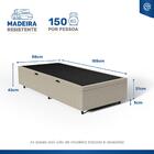Cama Box Baú Solteiro 88 cm