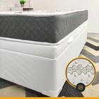 Cama Box Baú Solteiro + Colchão D33 Gazin Iso 3000 88cm