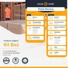 Cama Box Baú Solteiro + Colchão D33 Gazin Iso 3000 88cm