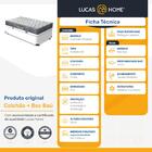 Cama Box Baú Solteiro + Colchão D33 Ortobom Iso 100 88cm