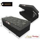Cama Box Baú Solteiro + Colchão De Espuma D23 - Prorelax - Si