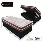Cama Box Baú Solteiro + Colchão De Molas - Anjos - Classic Su