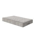 Cama Box Baú Solteiro + Colchão Ortobom De Molas Ensacadas Ai