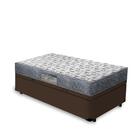 Cama Box Baú Solteiro + Colchão Ortobom Ortopédico D33 - Iso