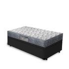 Cama Box Baú Solteiro + Colchão Ortobom Ortopédico D33 - Iso