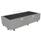 Cama Box Baú Solteiro + Colchão Portobel De Molas Ravena