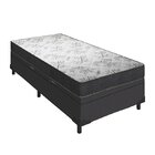 Cama Box Baú Solteiro + Colchão Portobel Egito Ortopédico D28