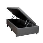 Cama Box Baú Solteiro Blindado 88x188x40cm