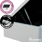 Cama Box Baú Solteiro Colchão Espuma Selada Antialérgico Infa