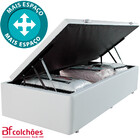 Cama Box Baú Solteiro Colchão Espuma Selada Antialérgico Infa