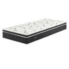 Cama Box Baú Solteiro Colchão Molas Bonnel + Box Sintético Ma