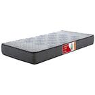 Cama Box Baú Solteiro Colchão Molas Esplanada 88x188x58cm Gra
