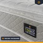 Cama Box Baú Solteiro com Colchão de Espuma D45 Strong One Fa