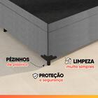 Cama Box Baú Solteiro D33 Inducol Soft 88x188x58cm Cbp