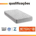 Cama Box Baú Solteiro D33 Inducol Soft 88x188x58cm Cbp