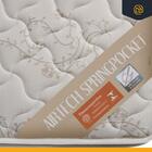 Cama Box Baú Solteiro King + Colchão De Molas Ensacadas Ortob