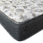 Cama Box Baú Solteiro Marrom + Colchão Ortopédico D33 - Ortob