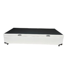 Cama Box Baú Solteiro Sintético Branco Com Pistão A Gás - Est