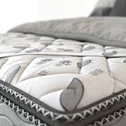 Cama Box Baú Super King Preta + Colchão De Molas Ensacadas -