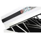 Cama Box Baú Super King Preta + Colchão Espuma D45 - Castor -