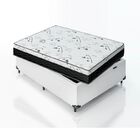 Cama Box Baú Viúva 128 Sintético Branco Com Colchão Espuma D3