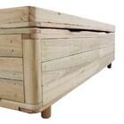 Cama Box Baú Viúva + Colchão De Espuma 128x188x60cm