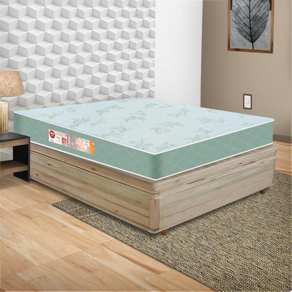 Cama Box Baú Viúva + Colchão De Espuma 128x188x60cm