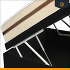 Cama Box Baú Viúva + Colchão De Molas Ensacadas - Anjos - Cla