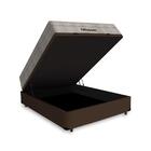 Cama Box Baú Viúva + Colchão De Molas Ensacadas Ortobom Airte
