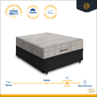Cama Box Baú Viúva + Colchão Ortobom De Molas Ensacadas - Air